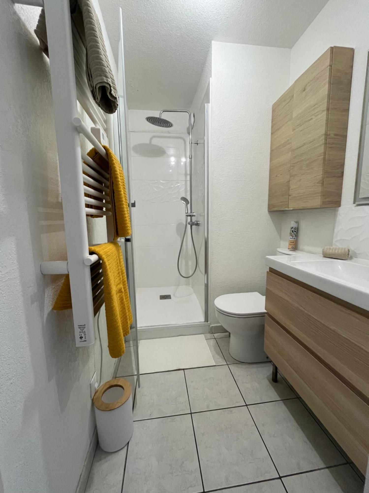 Joli T2/ Tram/ Clim/ Parking/ Wifi/ Piscine Apartment Montpellier Exterior foto