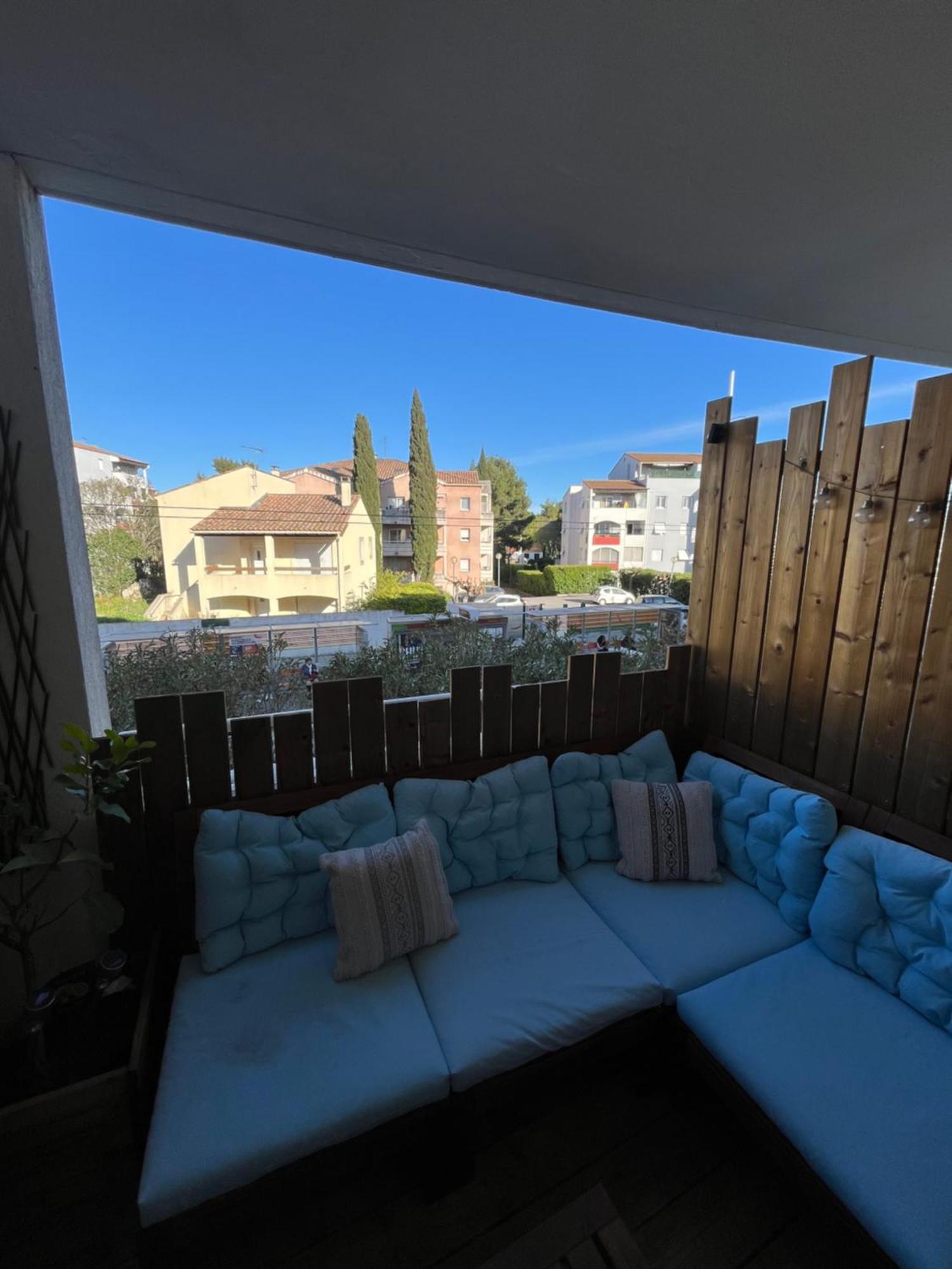 Joli T2/ Tram/ Clim/ Parking/ Wifi/ Piscine Apartment Montpellier Exterior foto